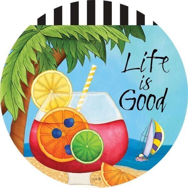 Life is Good Magnet by Custom Decor