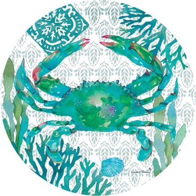 Elegant Crab Magnet by Custom Decor