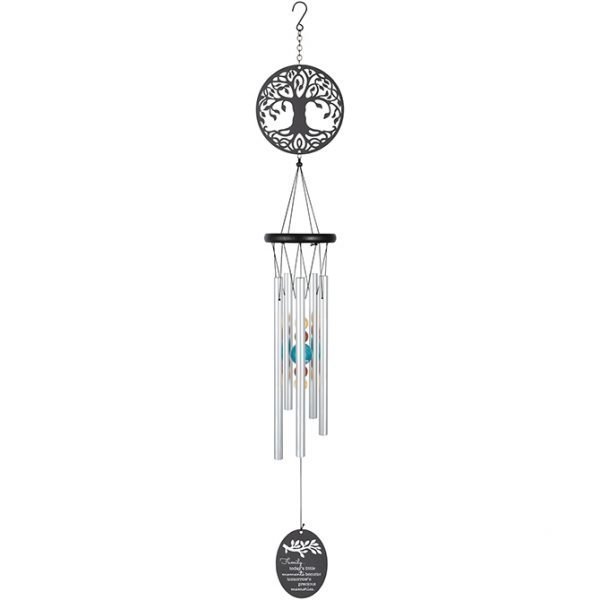 Family 35" Beaded Silhouette Chime by Carson