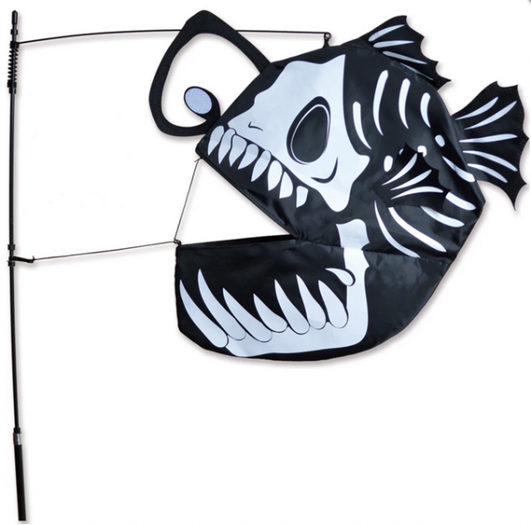 Angler Bones Swimming 3D Fish by Premier