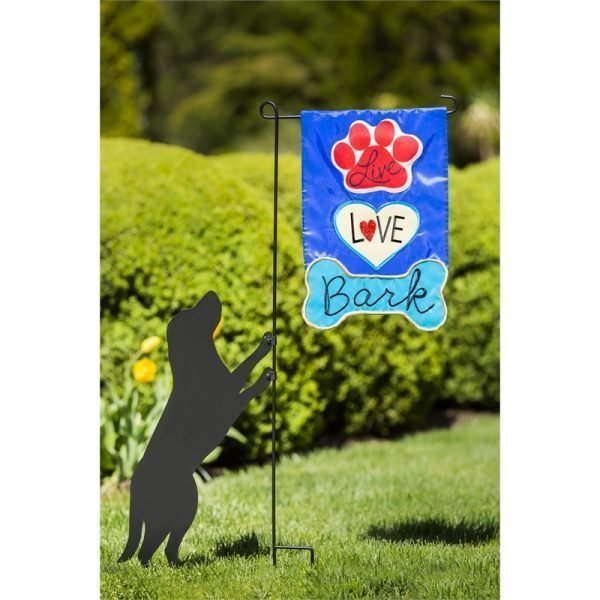Garden Sized Flag Stand / Mini Flag Pole - Dog-126167