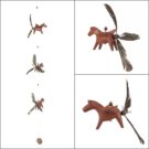 Horse Wooden Whirly Mobile-0