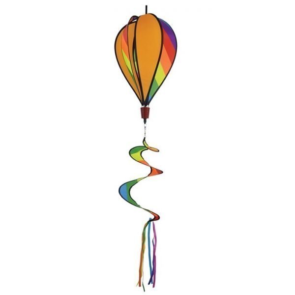 Rainbow Striped Hot Air Balloon by In The Breeze