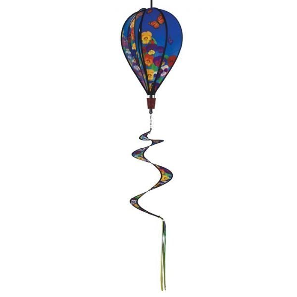 Spring Pansies Hot Air Balloon by In The Breeze