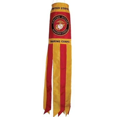 U.S. Marine Corps Emblem 40" Windsock by In The Breeze-0