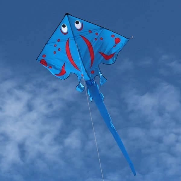 Sting Ray Delta Kite - Blue-127274
