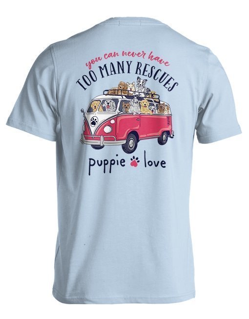 Puppie Love Rescue Bus Short Sleeve T-Shirt by Maryland Brand