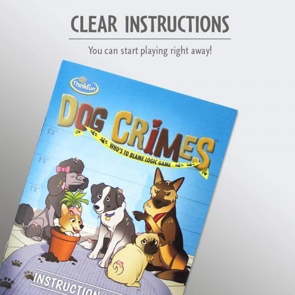 Dog Crimes Game by Think Fun-128203