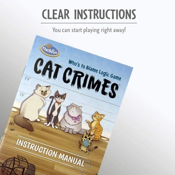 Cat Crimes Game by Think Fun-128215