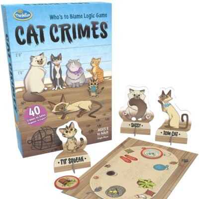 Cat Crimes Game by Think Fun