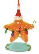Starfish with Lights - Christmas Ornament by Cape Shore-0