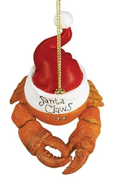 Santa Claws - Christmas Ornament