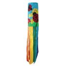 Ladybug Flower 40" Windsock By In The Breeze-0