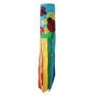 Ladybug Flower 40" Windsock By In The Breeze-0