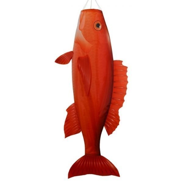 Red Snapper 48" Fish Windsock by In The Breeze