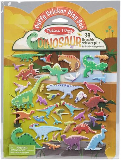 Puffy Sticker Play Set - Dinosaur