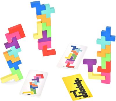 BUILDZI by TENZI - The Fast Stacking Building Block Game for The Whole Family