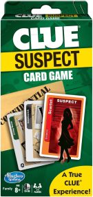CLUE "Suspect" Card Game - All The Fun of Clue - in Minutes!