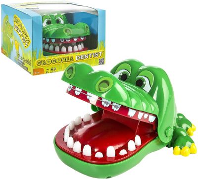 Crocodile Dentist - A Funny Figer Biting Grouchy Friend with a Grievous Toothache