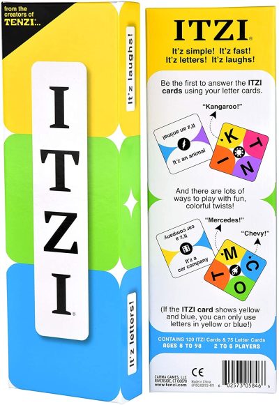 ITZI by TENZI - The Fast, Fun, and Creative Word Matching Family and Party Card Game