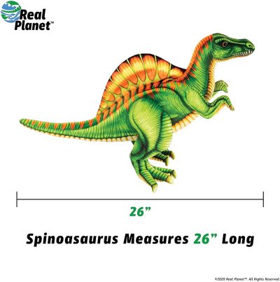 Spinosaurus Realistic Soft Plush Dinosaur by Real Planet - Green 26"