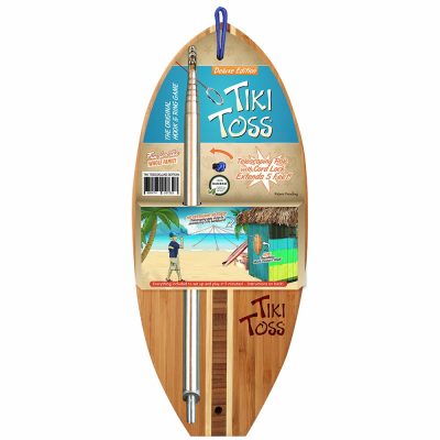 Mellow Militia Tiki Toss Deluxe Edition Hook and Ring Toss Game