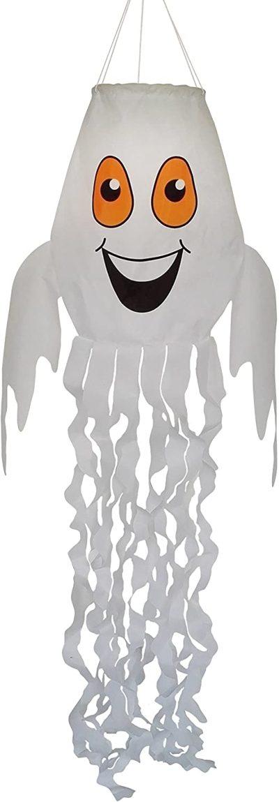 Spook the Ghost 3D Halloween Windsock - 40"