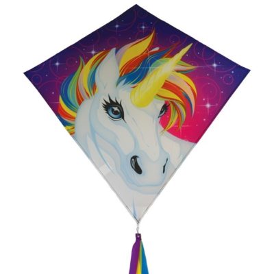 Unicorn Diamond Kite by In The Breeze - 30"