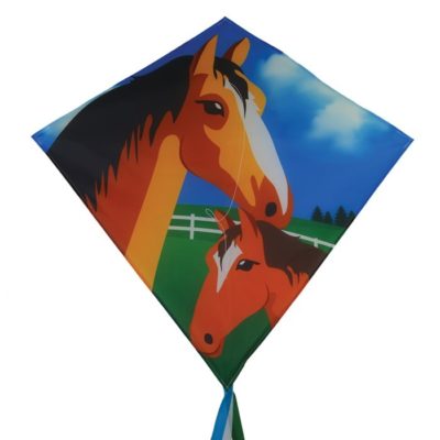 Mare and Foal Diamond Kite by In The Breeze - 30"