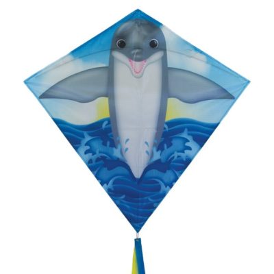 Dolphin Diamond Kite by In The Breeze - 30"