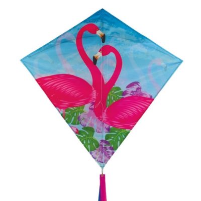 Flamingo Diamond Kite by In The Breeze - 30"