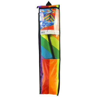 RAINBOW STRIPE 72" DELTA WITH SPINNING TAIL BY IN THE BREEZE