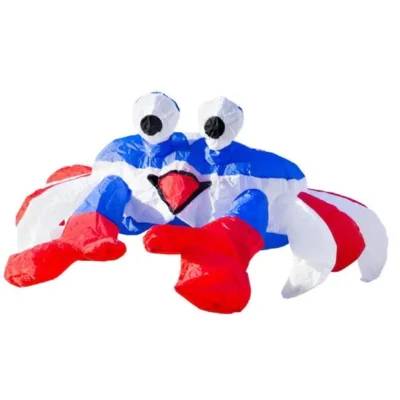 Bouncing Buddy Crab by HQ Designs - Red/White/Blue