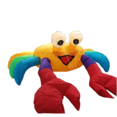 Bouncing Buddy Crab by HQ Designs - Gold/Rainbow