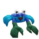 Bouncing Buddy Crab by HQ Designs - Blue/Green