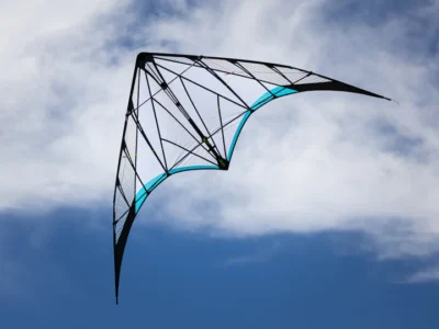 Synthesis Stunt Kite By Prism - Blue In The Air